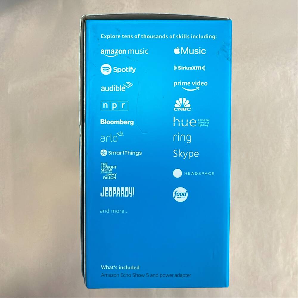 Amazon Echo Show 5 Compact Smart Display 5 Inch In Box - Picture 4 of 5